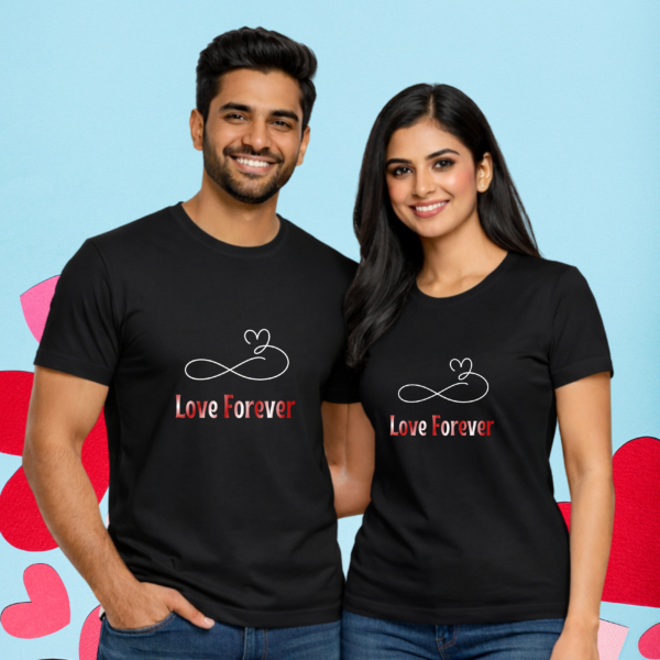 Couple T-Shirt - Love Forever COD-013